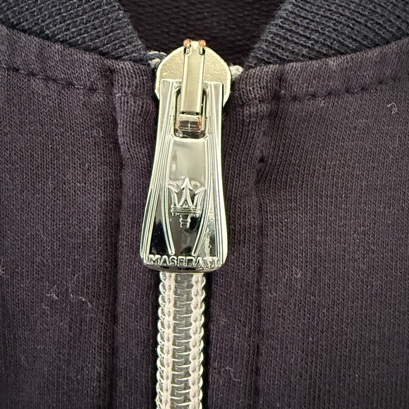 Maserati Black Zip-Up Jacket size M - Picture 3 of 5